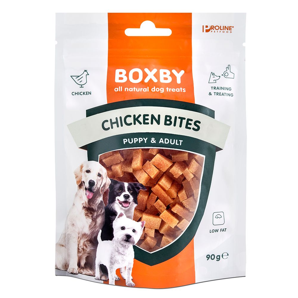 Boxby Chicken Bites Chicken & Fish 3 x 90g