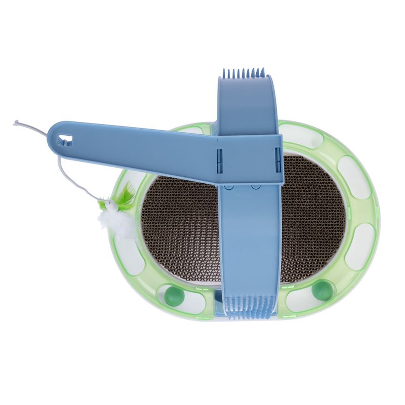 TIAKI Interactive 3-in-1 Cat Scratcher Toy 40 x 30 x 31.5 cm (L x W x H)