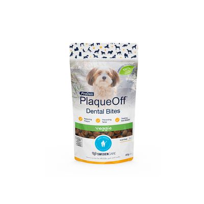 ProDen PlaqueOff Dental Bites for Cats & Small Dogs 60g