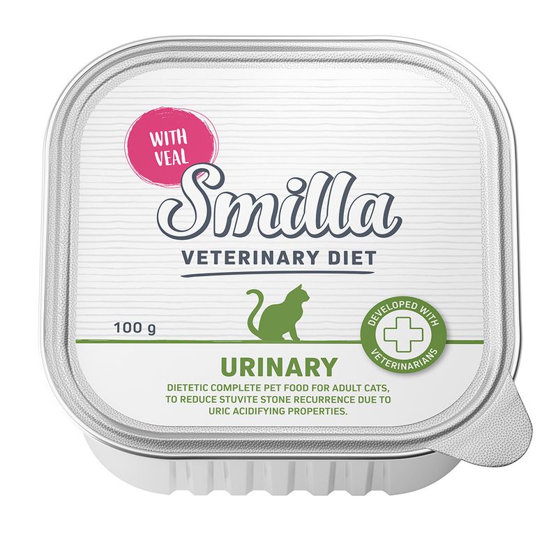 Smilla Veterinary Diet Mixed Pack Saver Pack 24 x 100g Urinary Mixed Pack (Turkey & Veal)