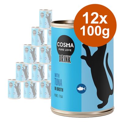 Cosma Drink Saver Pack 12 x 100g Mixed Pack (4 Varieties)