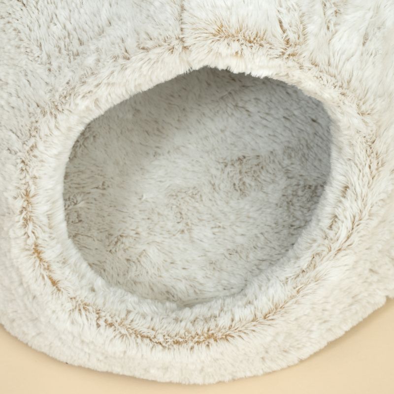 TIAKI Cuddly Bear Cat Den approx. diameter 43 x (H) 42 cm