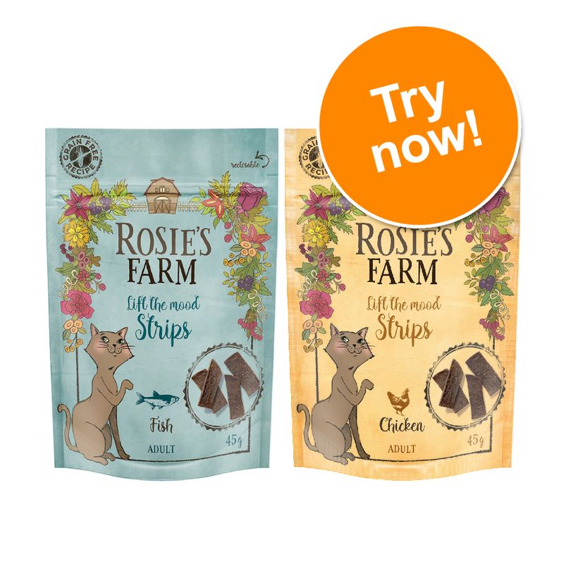 Rosie's Farm Cat Snack Mixed Trial Pack 2 x 50g \