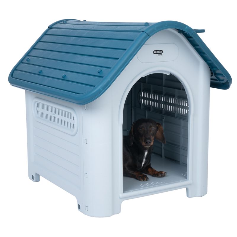 zooplus Basics Plastic Dog Kennel 87 x 72 x 75 cm (L x W x H)