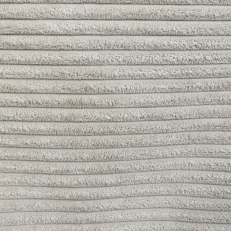 Designed by Lotte Couch Ribbed Cushion - Light Grey approx. 50 x 45 x 13.5cm (L x W x H)