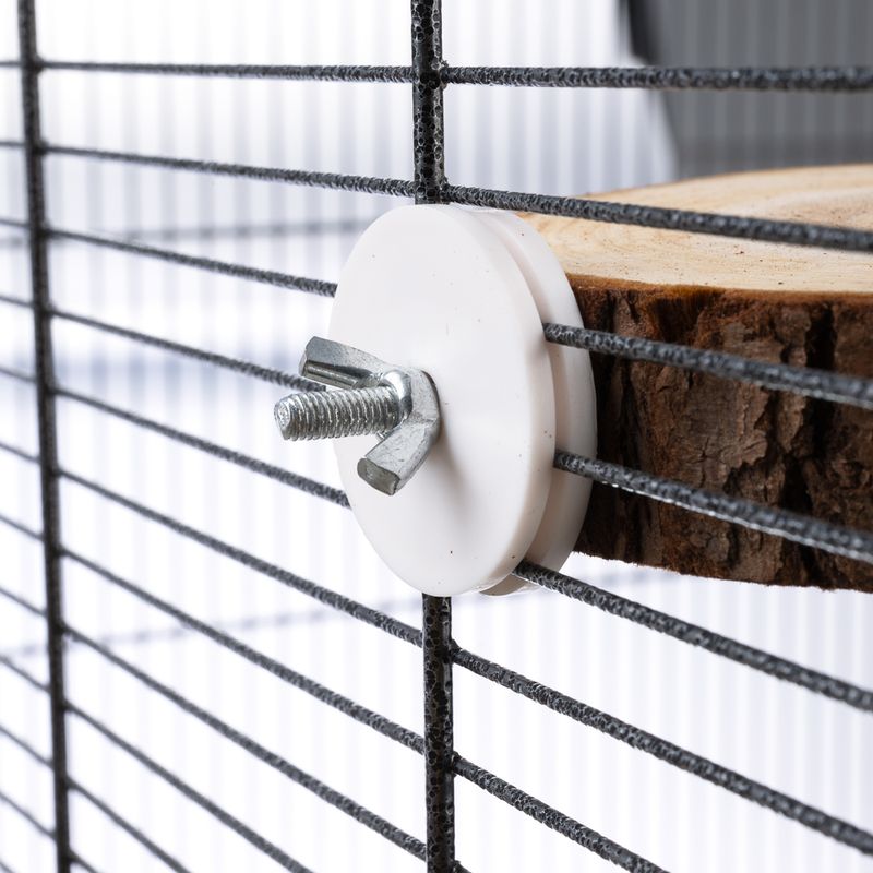 TIAKI Wooden Platform with Bark - Round approx. diameter 10cm