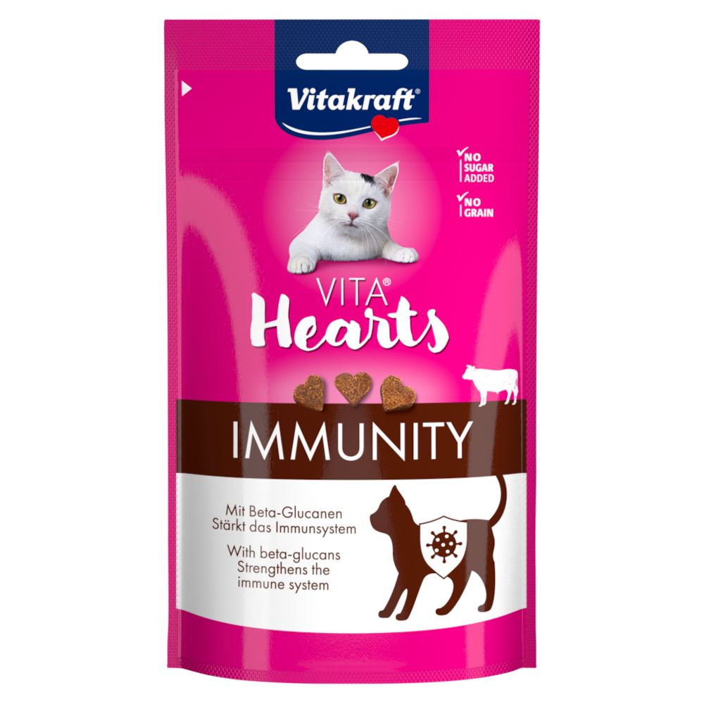 Vitakraft Vita Hearts Immunity Beef (40g)