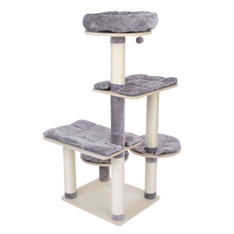 TIAKI Milo Cat Tree Light Grey