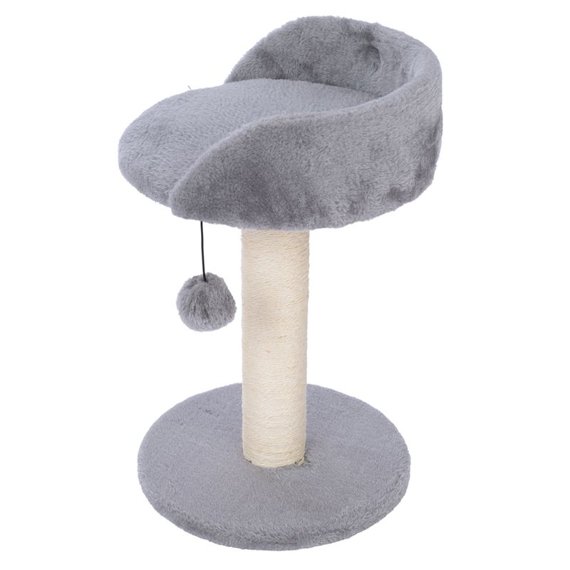 zooplus Basics Scratching Tree - X-Small Grey