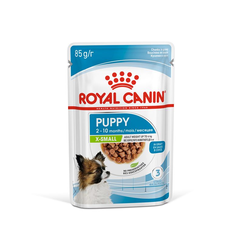 Royal Canin X-Small Puppy in Gravy 12 x 85g