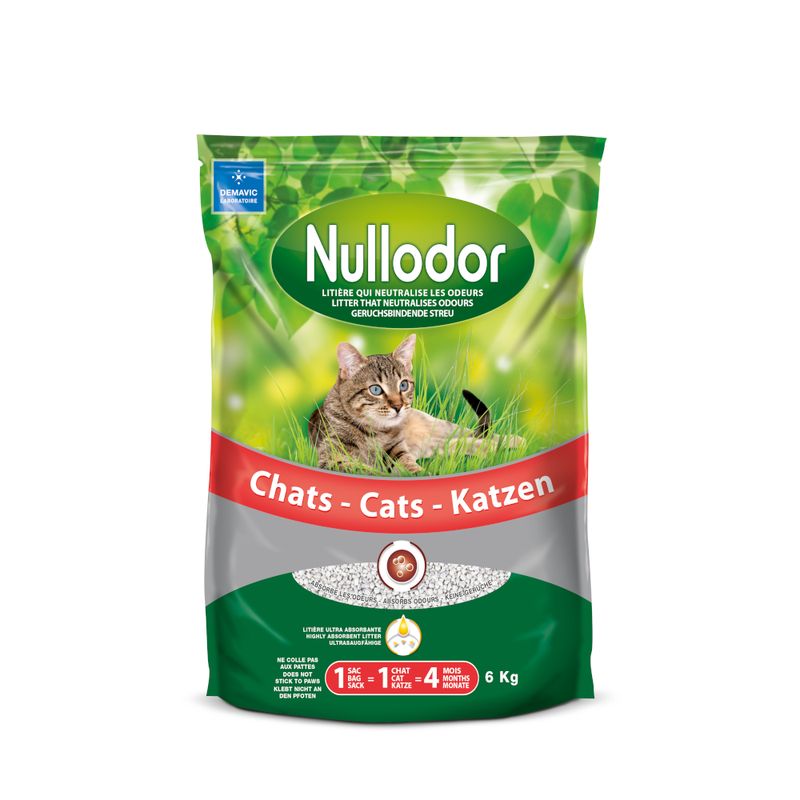 Nullodor Silicate Litter 3 litres (1.5kg)