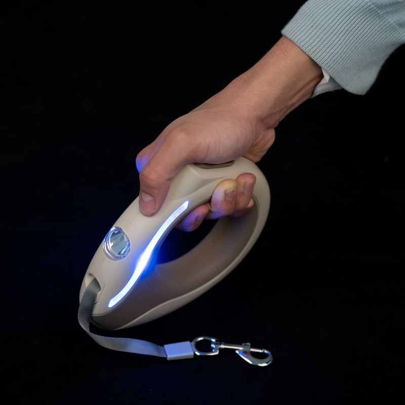 Nomad Tales Calma Retractable Lead with LED up to 15kg, approx. 3m (L)