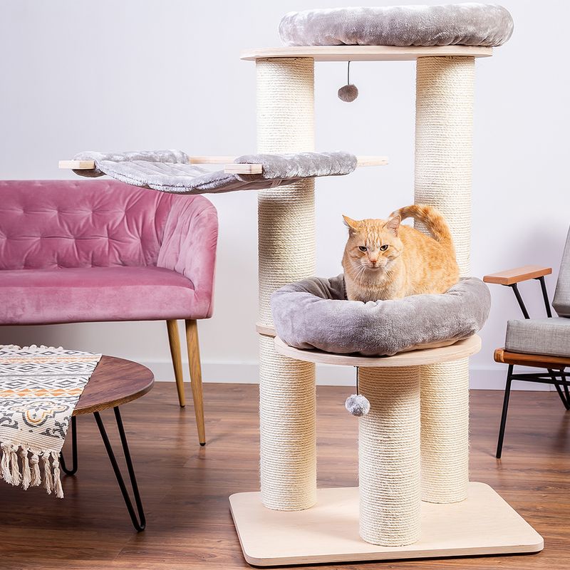 Natural Paradise Scratching Tree - Amaryllis L Cream