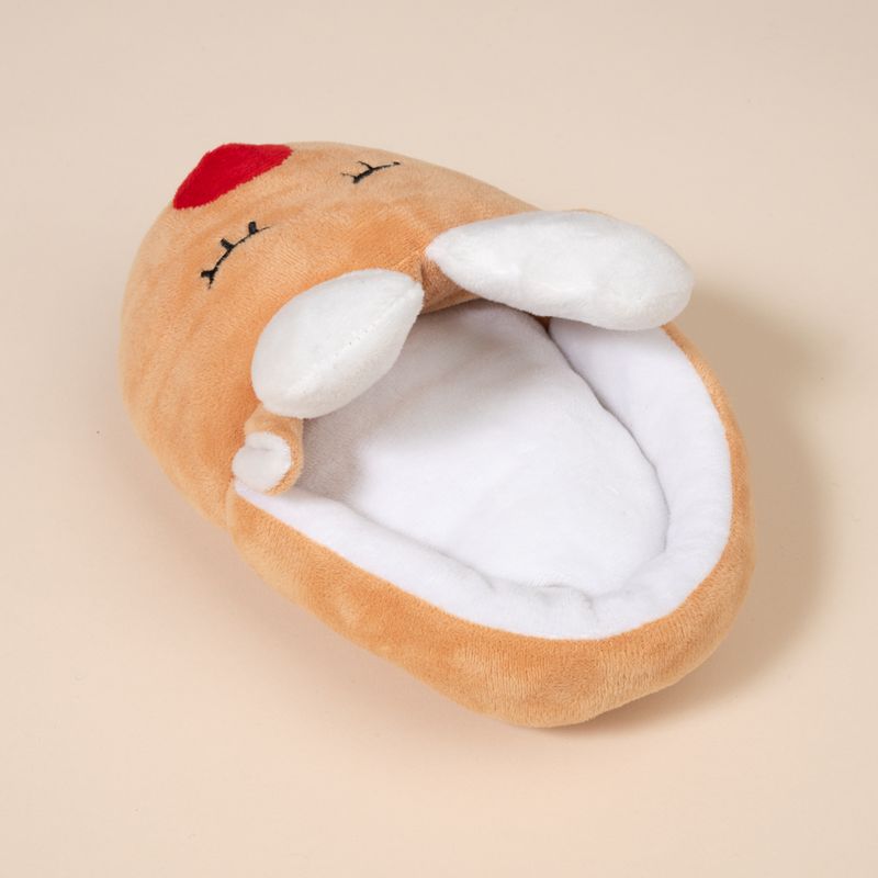 TIAKI Reindeer Slipper Plush Toy 20 x 11 x 6 cm (L x W x H)