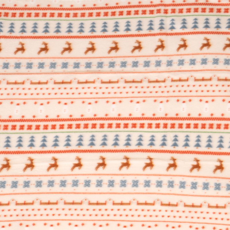 TIAKI Cosy Blanket with Nordic Winter Pattern Size S: 100 x 70 cm (L x W)