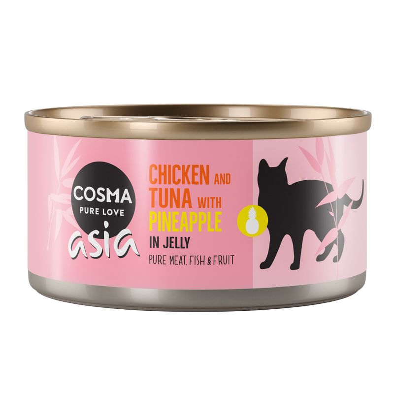 Cosma Asia Fruit in Jelly 6 x 170g Mixed Pack I