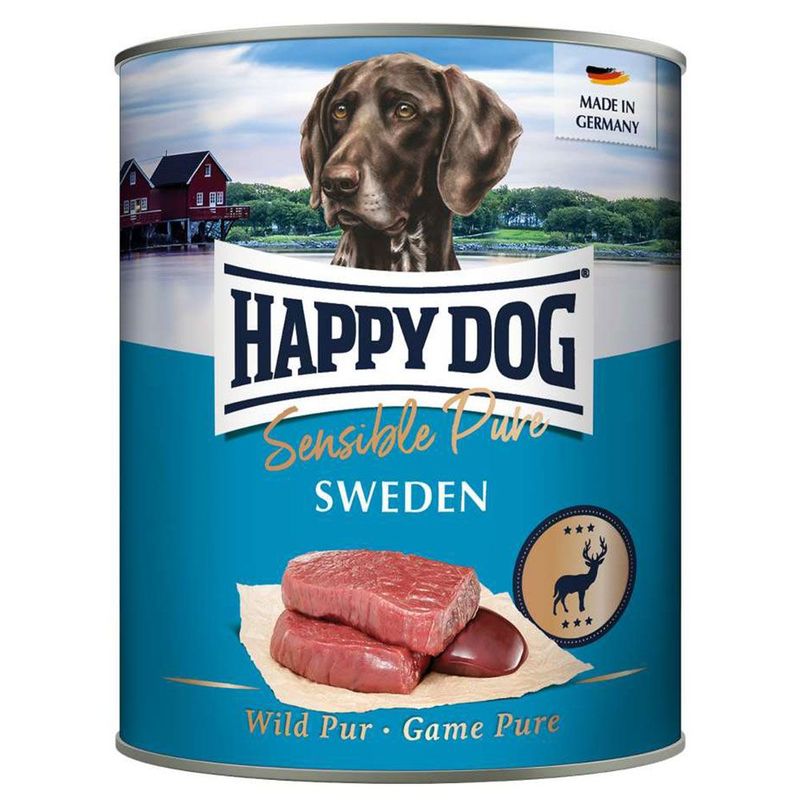 Saver Pack Happy Dog Sensitive Pure 24 x 800 g Germany (pure beef)