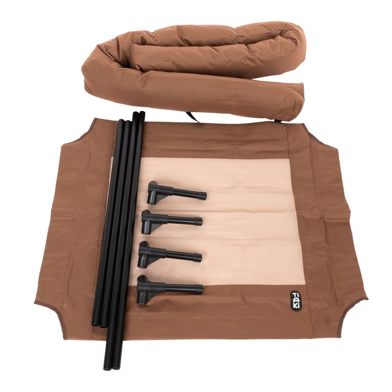 TIAKI dog sofa Sun Cream Size L: L 91 x W x H 76 x 18 cm