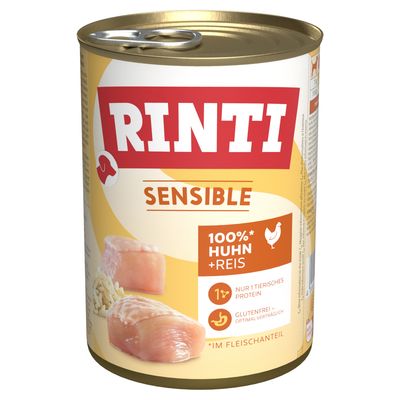 RINTI Sensible 6 x 400g Chicken & Rice