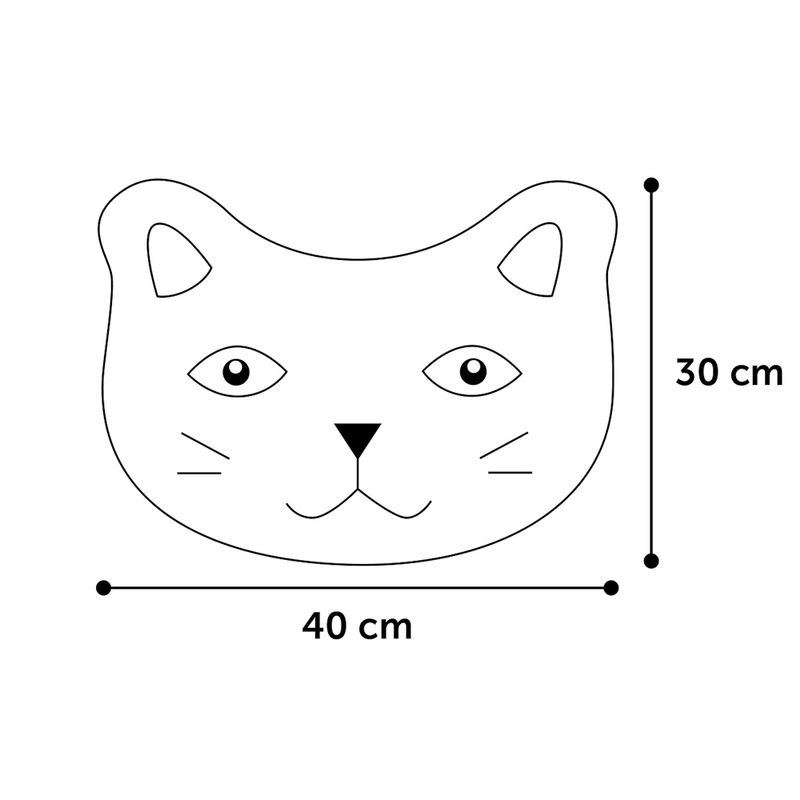 Flamingo Mat for Pancho Cat Toilets fuchsia