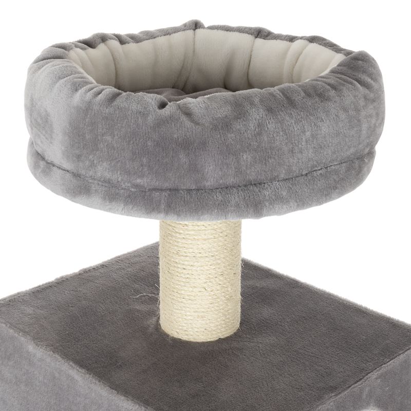 Gingerbread Cat Tree with Ladder - XXL Grey