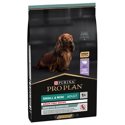 PURINA PRO PLAN Small & Mini Adult Sensitive Digestion Grain Free 7kg