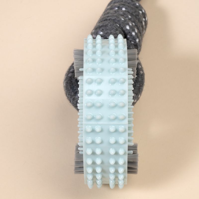 TIAKI Spiky Wheel Chew Toy with Rope approx. 30 x 9 x 4 cm (L x W x H)