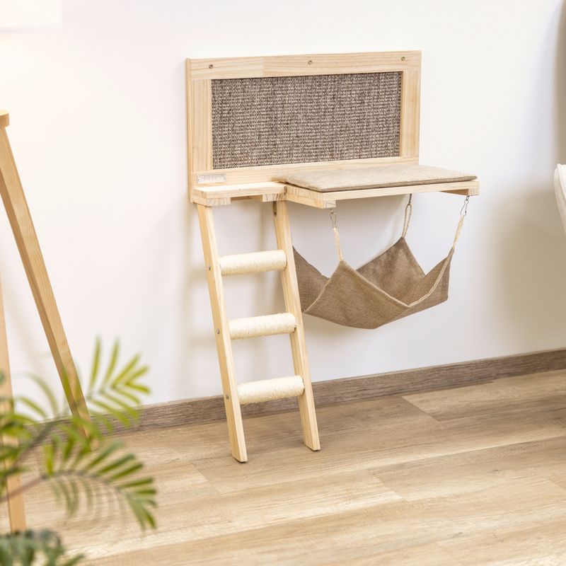 Kerbl Pet Cat Bed Timber Brown