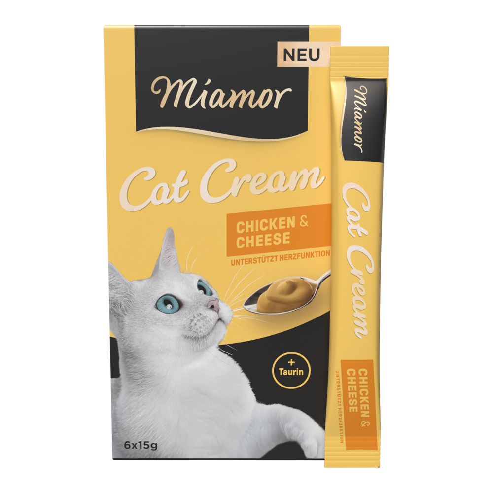Miamor Cat Cream Chicken & Cheese 6 x 15g