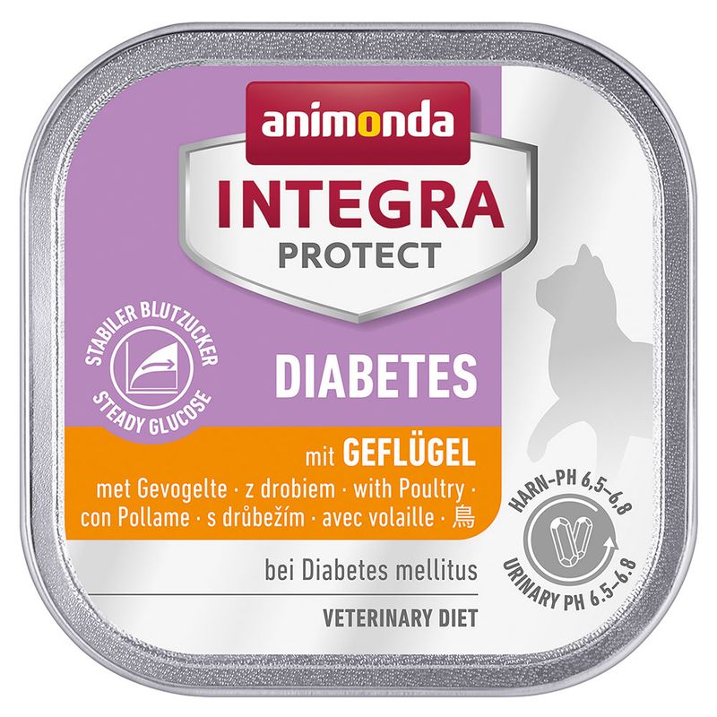 animonda Integra Protect Diabetes 6 x 100g Poultry