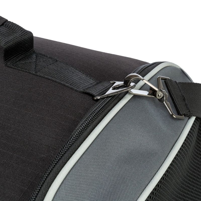 Trixie Airline Carrier Bag Boarding Black/Grey - 55 x 23 x 40cm (L x W x H)