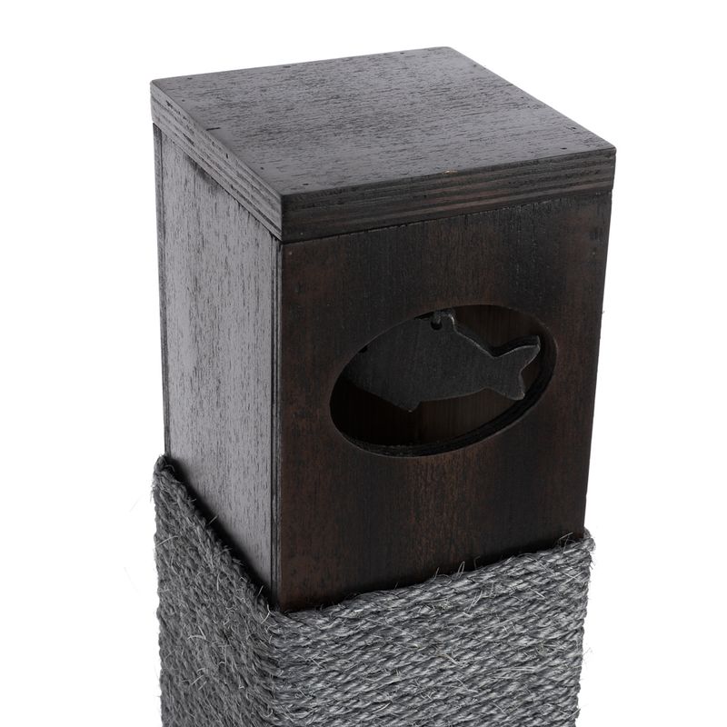 Modern Living Scratching Post Sered dark brown / grey