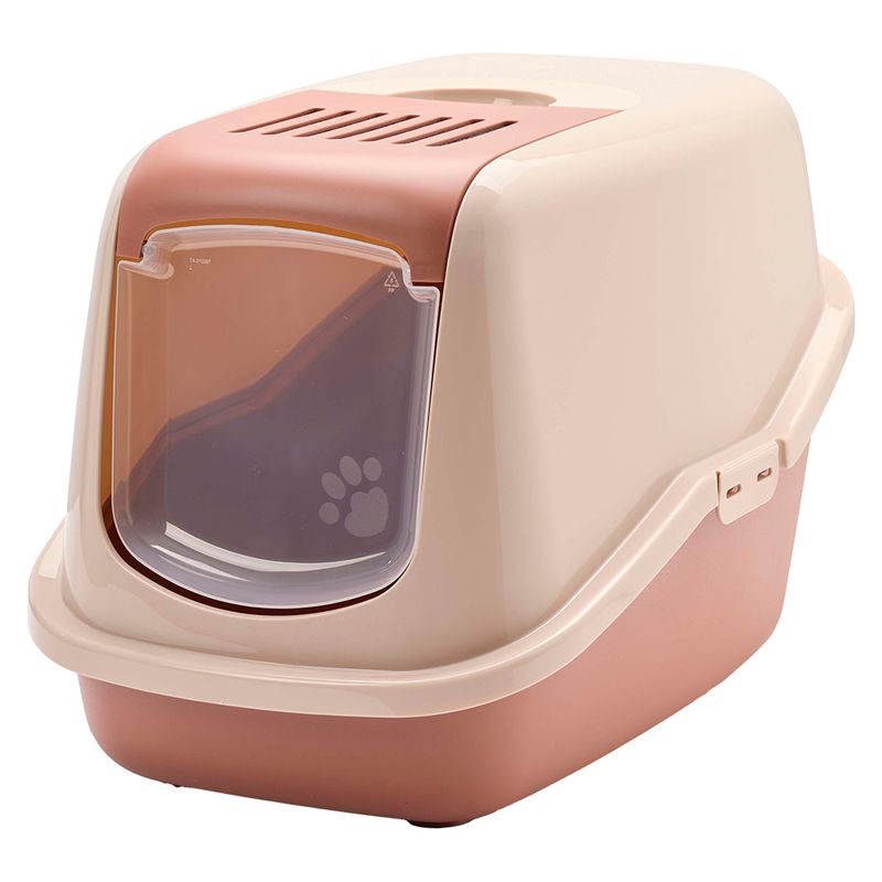 Savic Nestor Cat Litter Box Light Grey