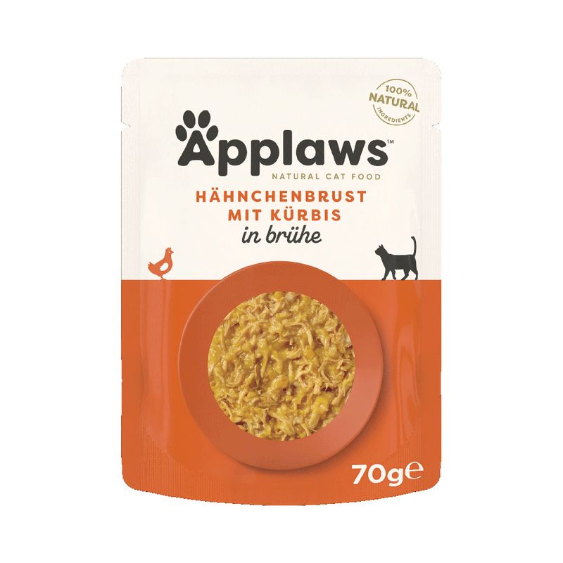 Applaws Cat Food Pouches in Broth Tuna & Pacific Prawns (12 x 70g)