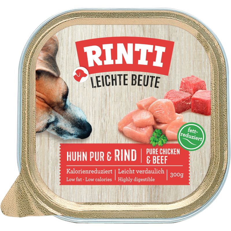 RINTI Light Prey 9 x 300 g Chicken & duck