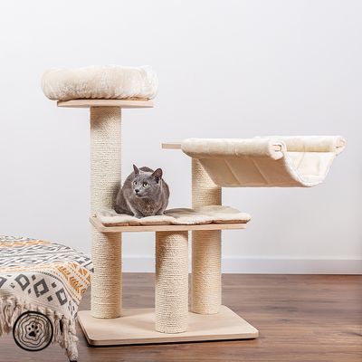 Natural Paradise Cat Tree Amaryllis S cream