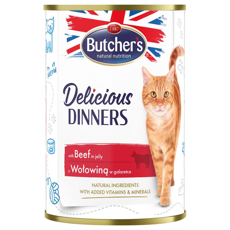 Butcher's Delicious Dinners 6 x 400g Mixed Pack (3 Varieties)
