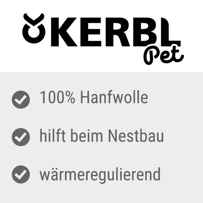 Kerbl Pet Hemp Wool 30 g