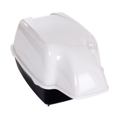 Ferplast Outdoor Cat Litter Tray Black/White