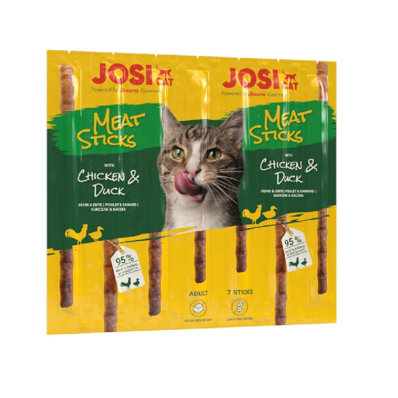 JosiCat Meat Sticks with Chicken & Duck 35g