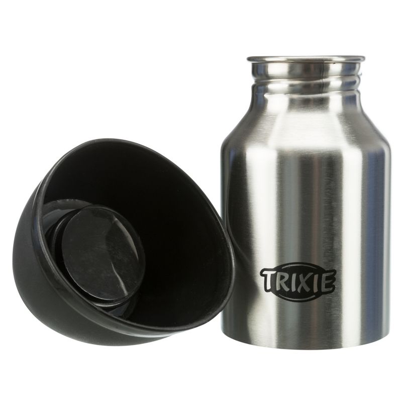 Trixie Friends on Tour Steel Travel Bottle and Bowl 300ml