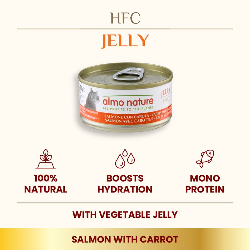Almo Nature HFC Natural Cans Saver Pack 24 x 70g Atlantic Tuna