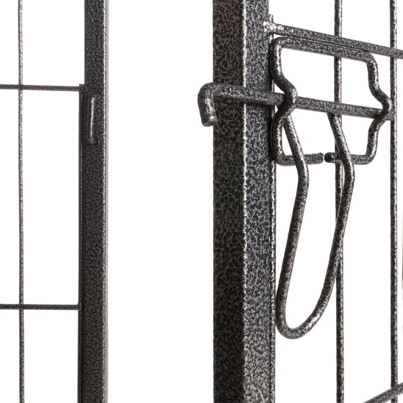 Metal Run for Puppies – 8 Sided 8 Elements, each 80 x 80 cm (L x H)