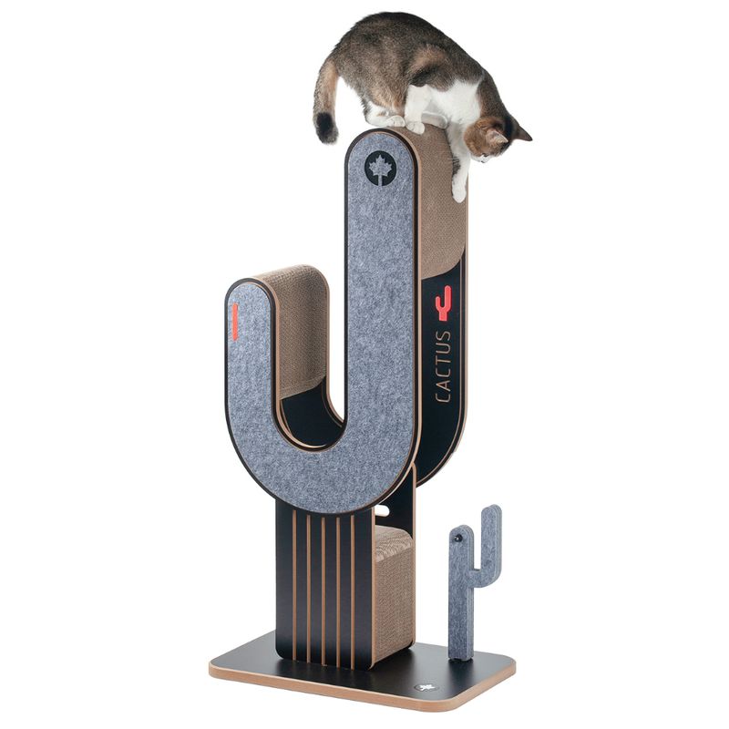Canadian Cat Company Design Scratching Furniture Cactus Size L: 45 x 45 x 80cm (L x W x H)