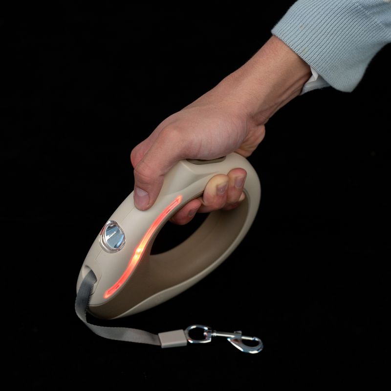 Nomad Tales Calma Retractable Lead with LED up to 15kg, approx. 3m (L)