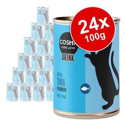 Cosma Drink Saver Pack 24 x 100g Mixed Pack (4 Varieties)