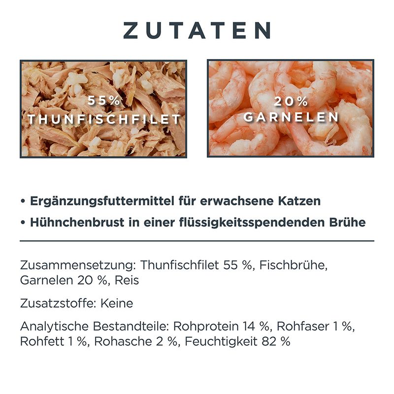 Encore Cat Broth Pouch Saver Pack 48 x 70g Tuna with Whitebait