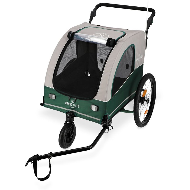 Nomad Tales Spirit Bike Trailer for E-Bikes 145 x 84 x 103 cm (L x W x H), up to 45kg