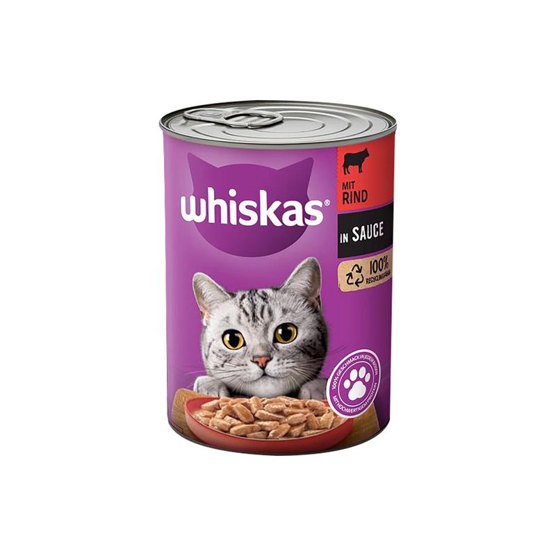 Whiskas 1+ Cans Saver Pack 24 x 400g Salmon in Jelly
