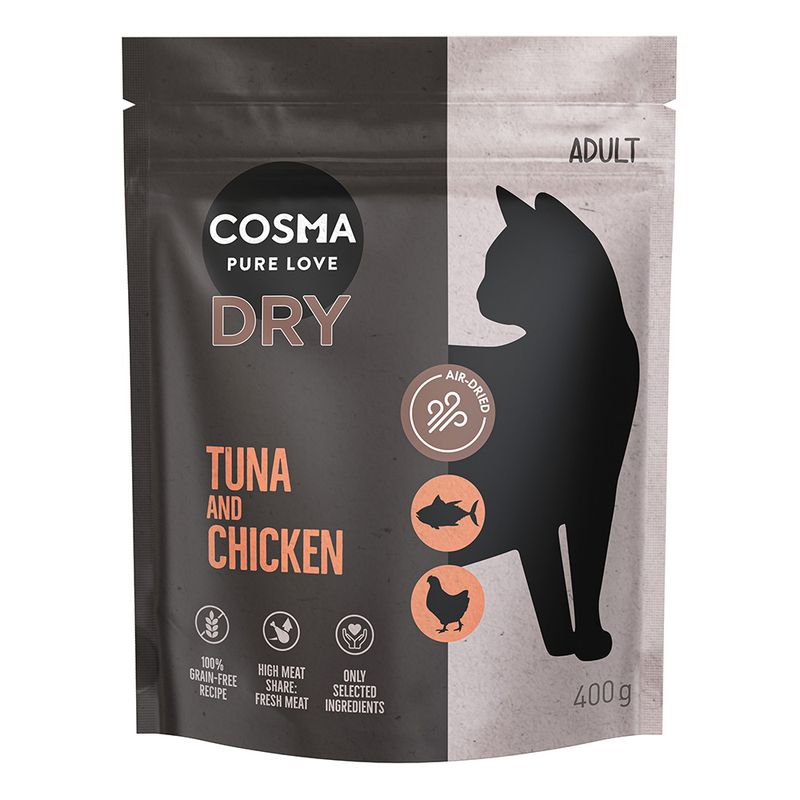 Cosma Tuna & Chicken Dry Food 400g